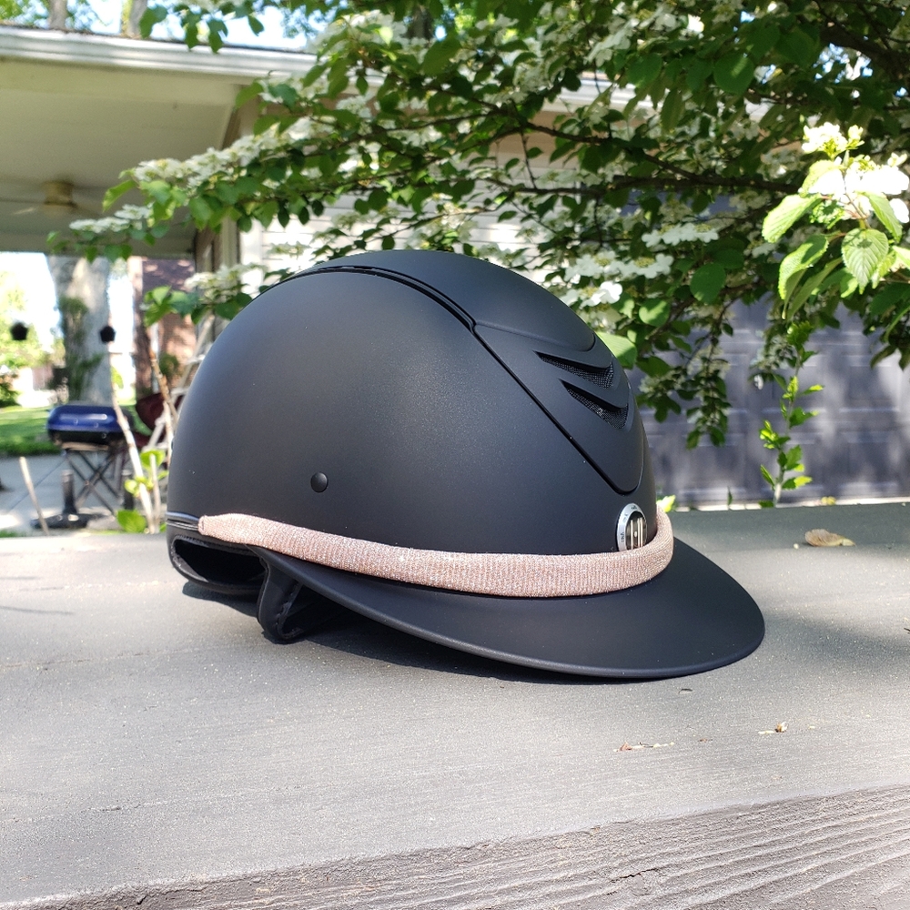 Helmet Hat Band Rose Gold - Picture 2 of 3